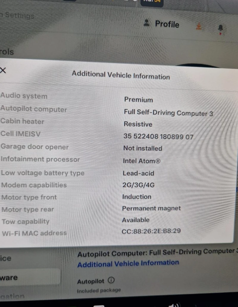 Tesla Model 3 Long Range 4x4 Гаранция, снимка 17 - Автомобили и джипове - 49418054