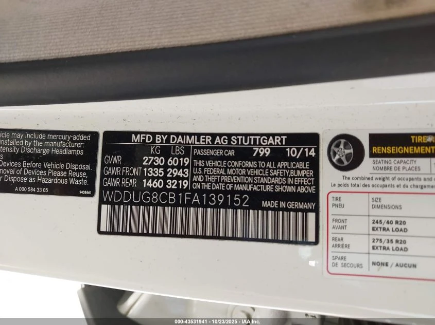 Mercedes-Benz S 550 4.7L V-8 DI, DOHC, VVT, TURBO, 449HP Rear Wheel | Mobile.bg � ����������� 14