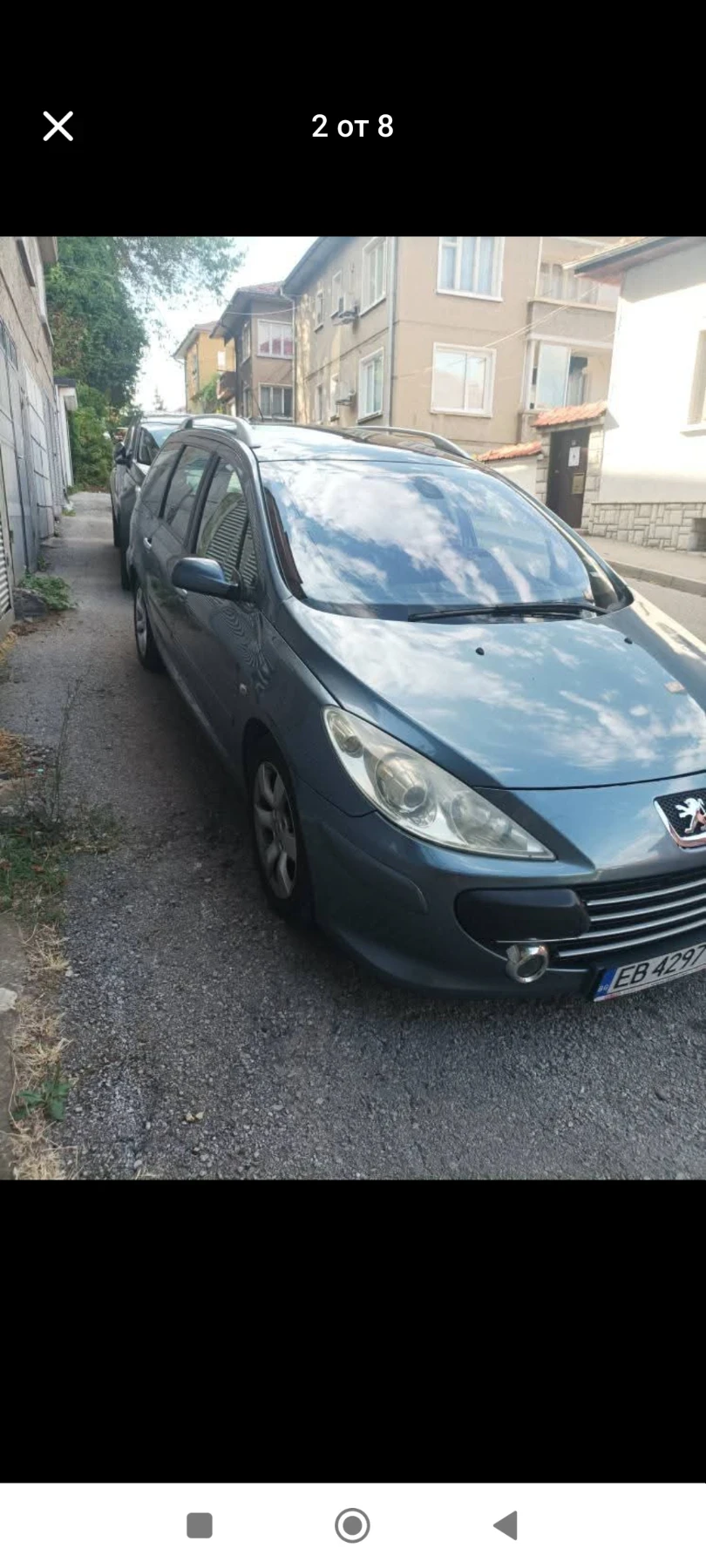 Peugeot 307, снимка 2 - Автомобили и джипове - 53990137