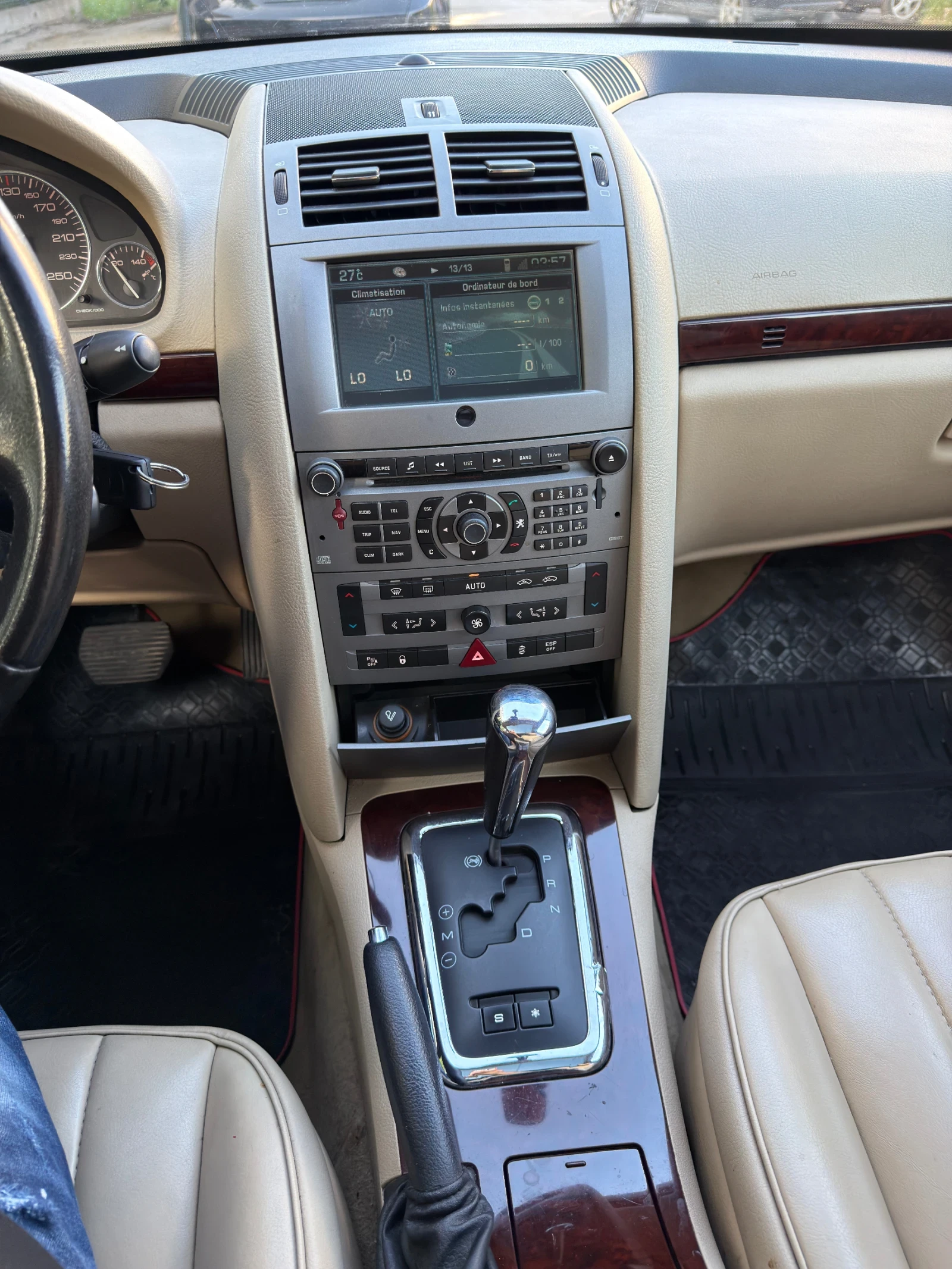 Peugeot 407 Бензин-Газ-Автоматик !!!, снимка 15 - Автомобили и джипове - 54672270