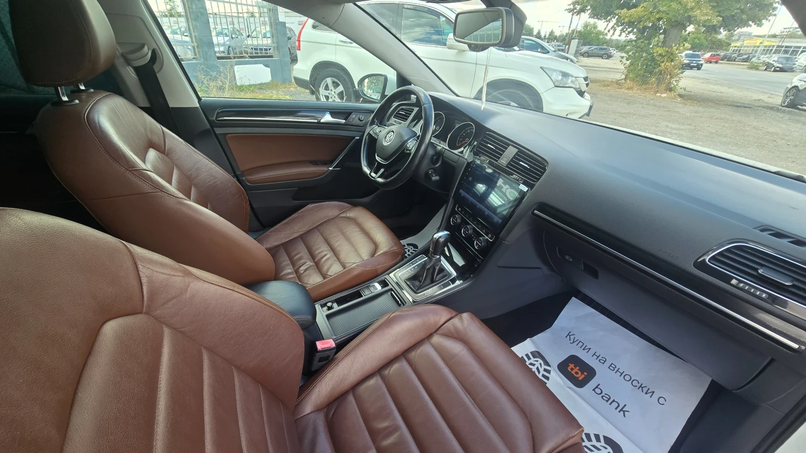 VW Golf 2.0TDI* 150к.с* DSG* КОЖА* ANDROID , снимка 16 - Автомобили и джипове - 56112516