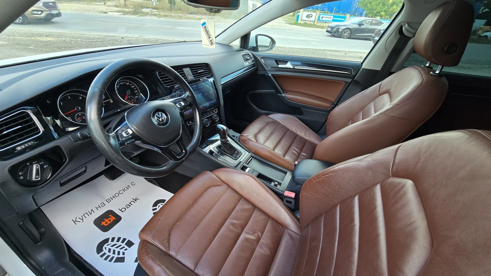 VW Golf 2.0TDI* 150к.с* DSG* КОЖА* ANDROID , снимка 13 - Автомобили и джипове - 56112516