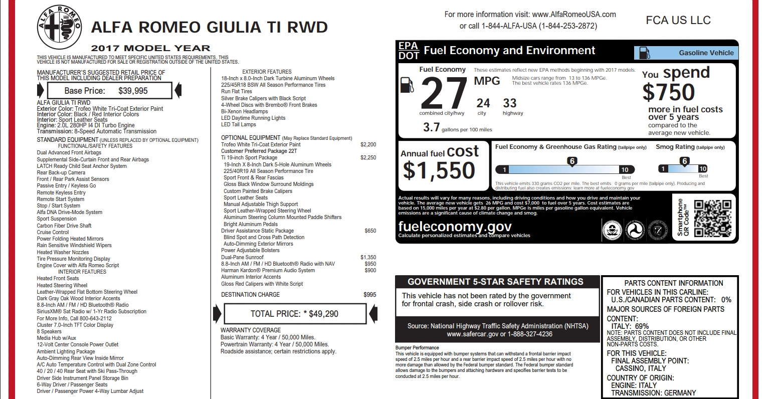 Alfa Romeo Giulia Ti RWD | Mobile.bg � ����������� 17