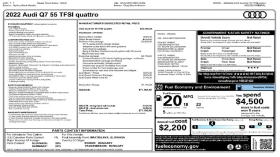 Audi Q7 55TFSI CARFAX Нов внос САЩ, снимка 17