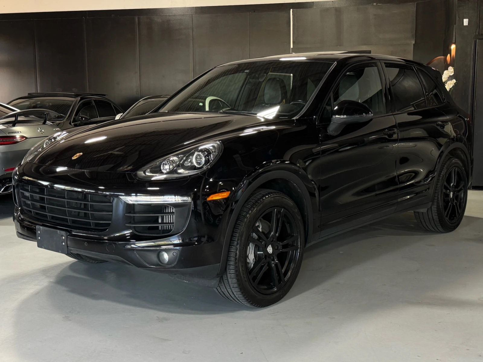 Porsche Cayenne S| PREMIUM-PKG| PANOROOF| BLACK-LEATHER| CAMERA|  | Mobile.bg   1