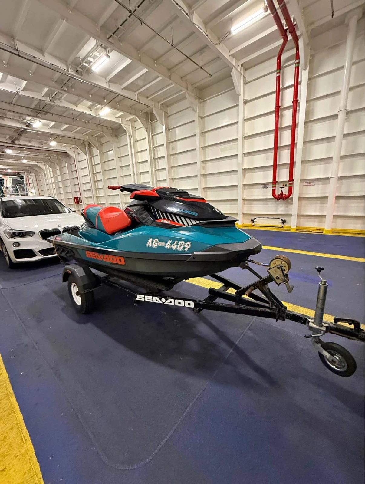 Джет Bombardier Sea Doo Wake 155, снимка 3 - Воден транспорт - 55599084