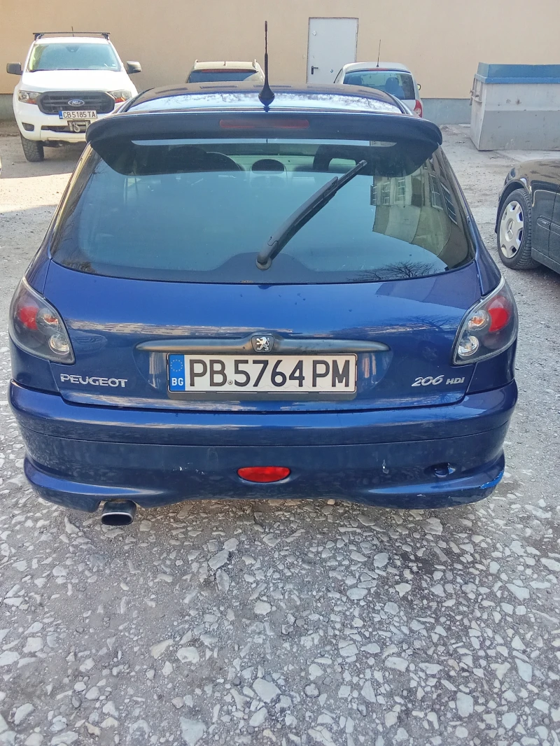 Peugeot 206, снимка 4 - Автомобили и джипове - 49243112