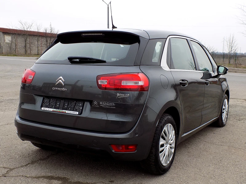 Citroen C4 Picasso 1.6HDi/116к/РЕАЛНИ КМ, снимка 4 - Автомобили и джипове - 49326571