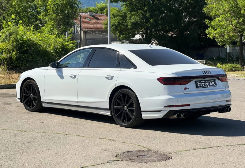 Audi S8 4.0 TFSI/ CARBON/ MATRIX/ HEAD UP/ B&O/ 360/ LIFT/, снимка 4 - Автомобили и джипове - 50848026