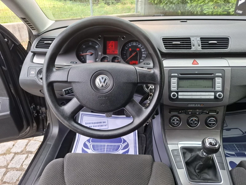 VW Passat 1.9TDI-105 к.с. КЛИМАТРОНИК! BLUEMOTION, снимка 12 - Автомобили и джипове - 51070560