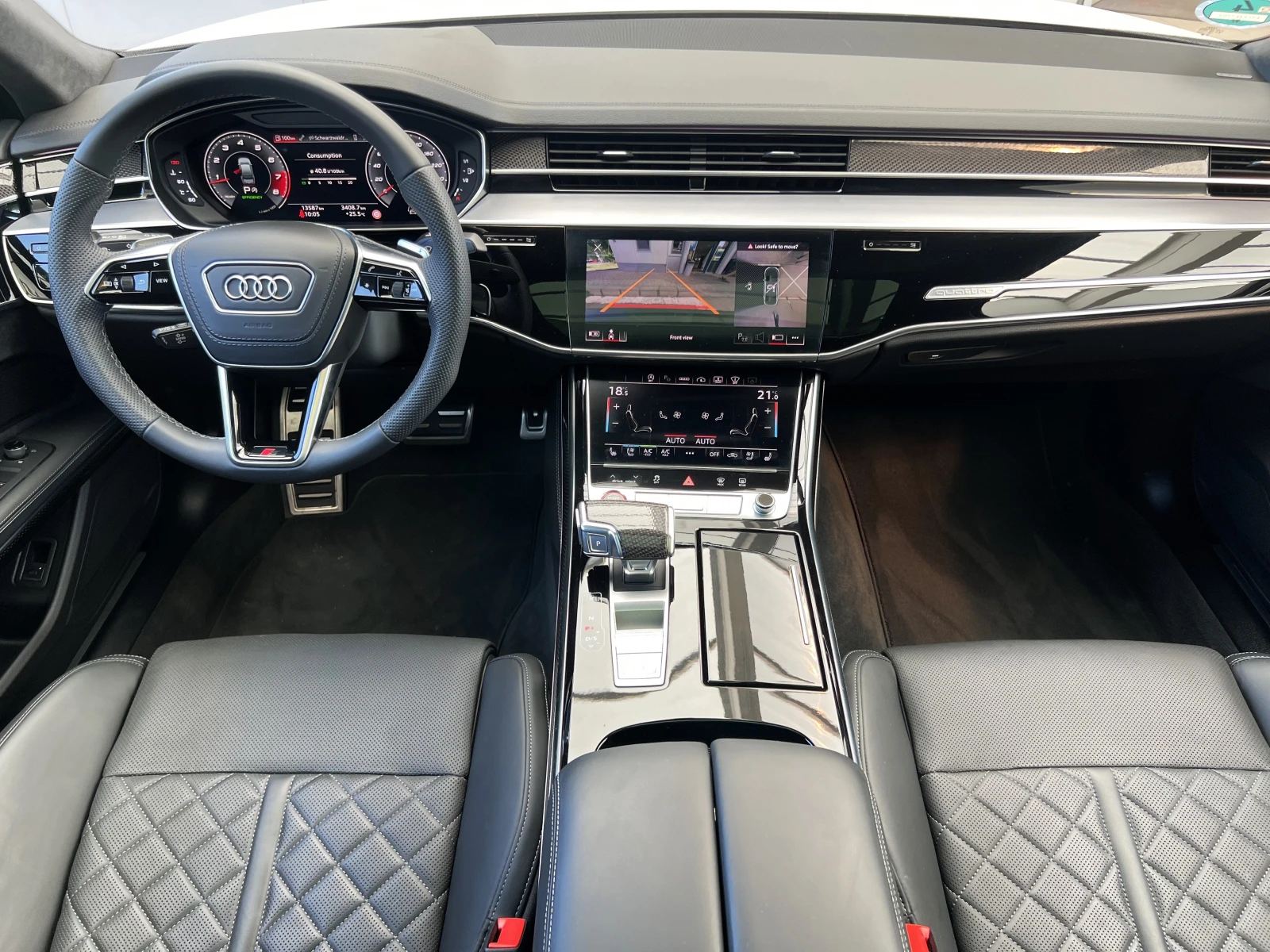 Audi S8 4.0 TFSI/ CARBON/ MATRIX/ HEAD UP/ B&O/ 360/ LIFT/ | Mobile.bg   13