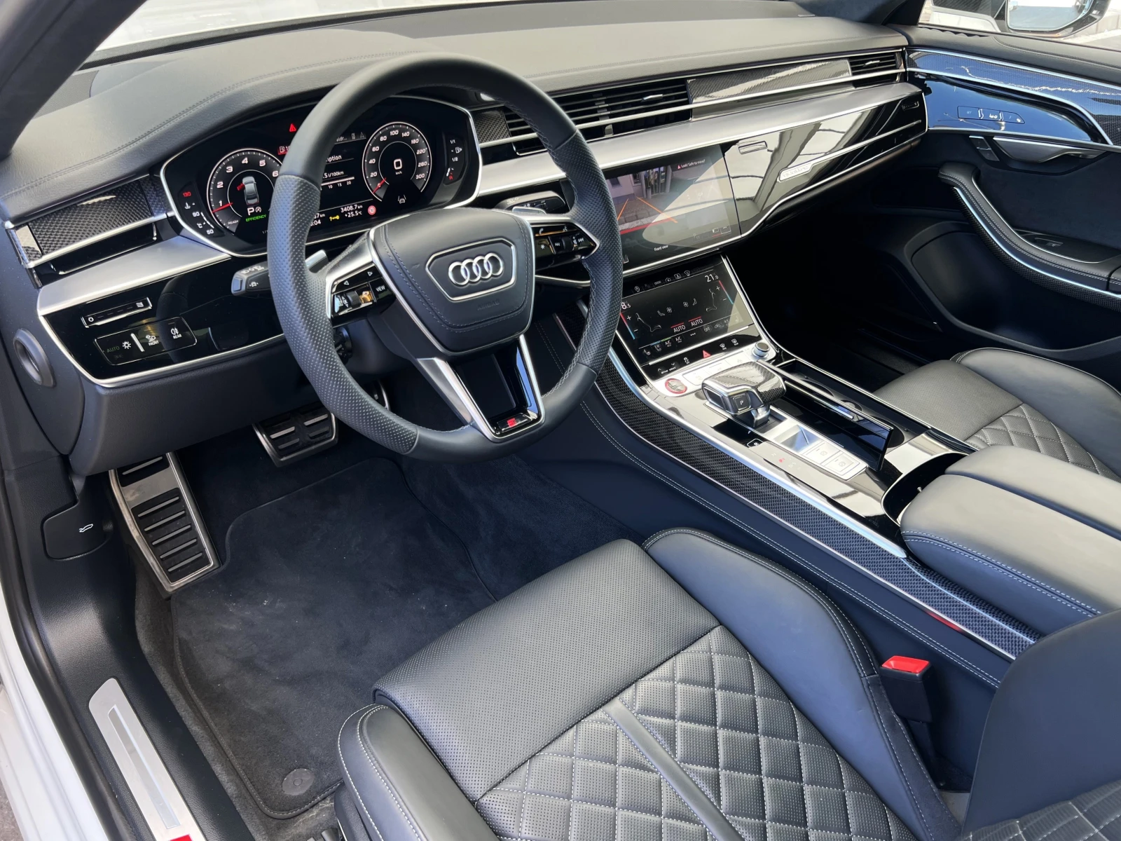 Audi S8 4.0 TFSI/ CARBON/ MATRIX/ HEAD UP/ B&O/ 360/ LIFT/ - изображение 10
