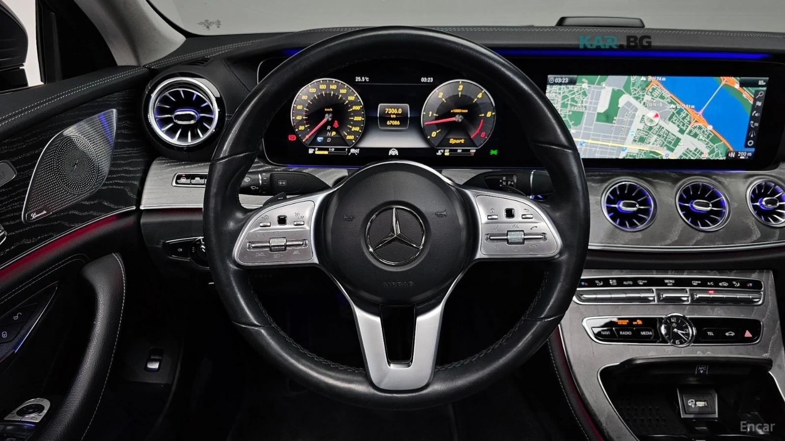Mercedes-Benz CLS 400 4MATIC* КОЖА* ПОДГРЕВ* ОБДУХВ* BURMASTER* PANO* 36, снимка 13 - Автомобили и джипове - 55174327