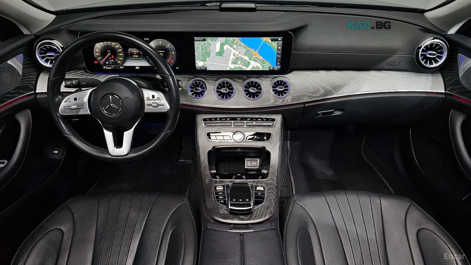 Mercedes-Benz CLS 400 4MATIC* КОЖА* ПОДГРЕВ* ОБДУХВ* BURMASTER* PANO* 36, снимка 7 - Автомобили и джипове - 55174327