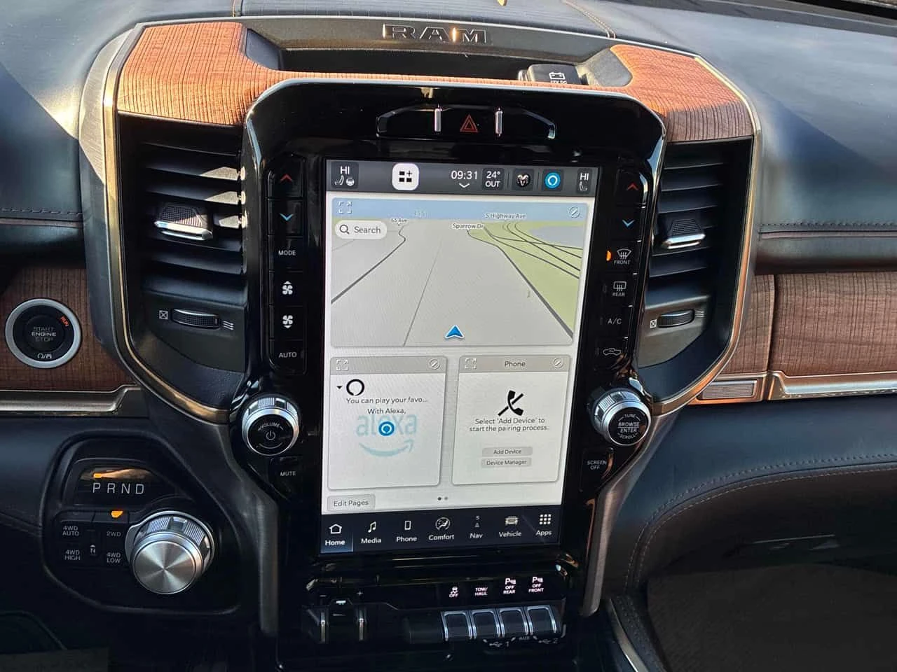 Dodge RAM 1500 * Limited Longhorn * КОМПЛЕКТ ГУМИ * КАМЕРА, снимка 9 - Автомобили и джипове - 54182448