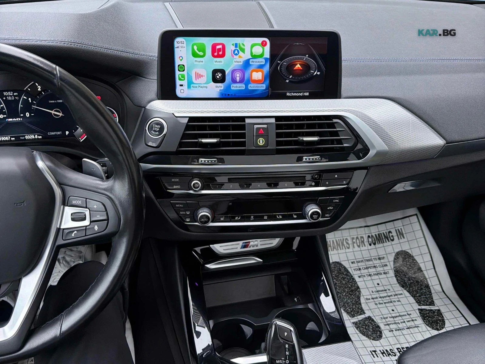 BMW X3 M40i * АвтоКредит* (ЦЕНА ДО БГ), снимка 11 - Автомобили и джипове - 56299428