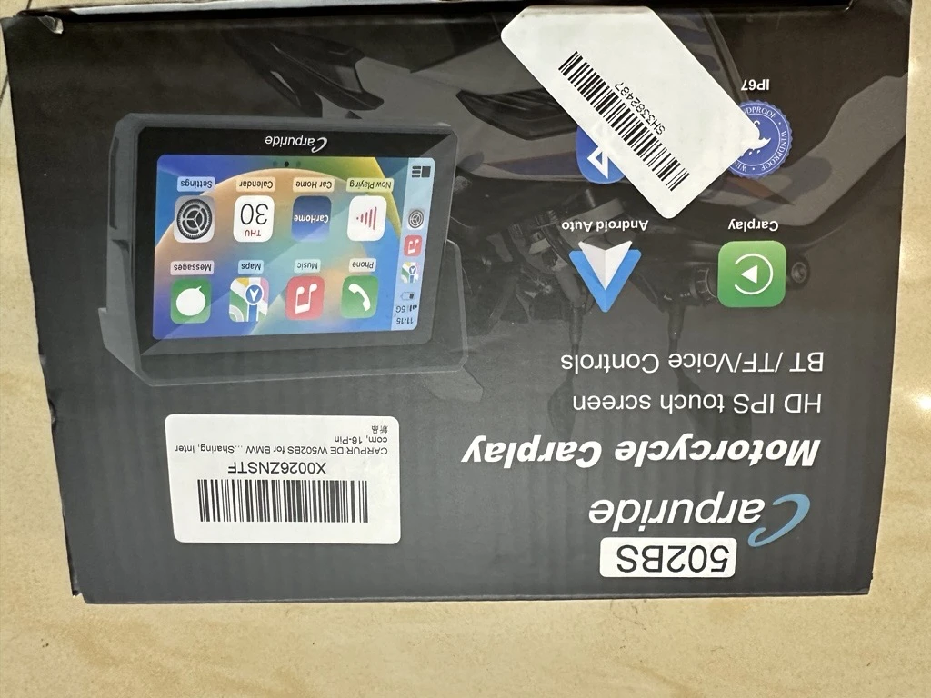 Carpuride W502BS - BMW Motorcycle CarPlay with OEM Controller Integration | Mobile.bg � ����������� 4