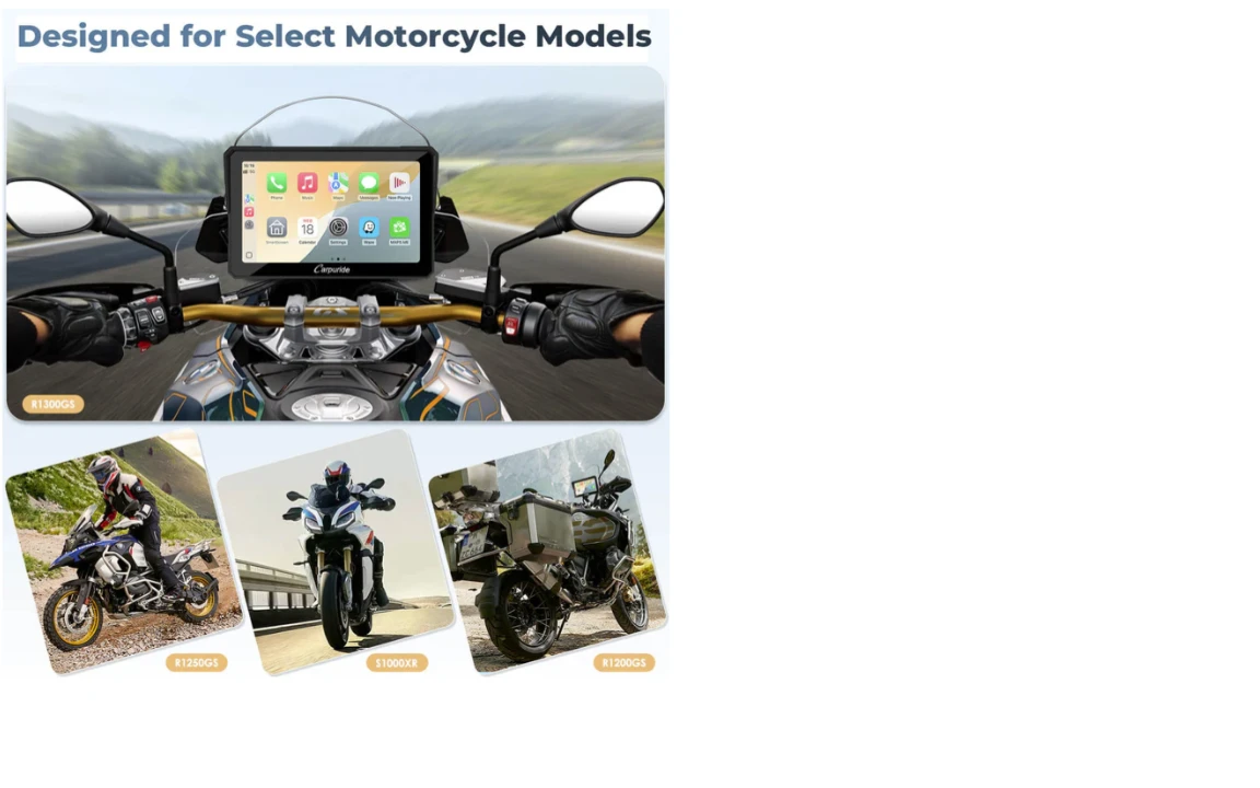 Carpuride W502BS - BMW Motorcycle CarPlay with OEM Controller Integration | Mobile.bg � ����������� 2