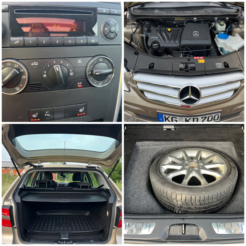 Mercedes-Benz B 200 2.0i Turbo Панорама , снимка 17 - Автомобили и джипове - 46337044