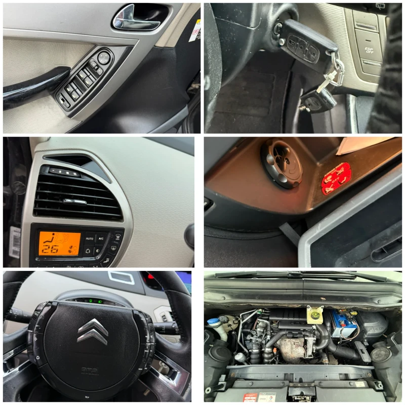 Citroen C4 Picasso 1.6HDI ЛИЗИНГ, снимка 17 - Автомобили и джипове - 52310818