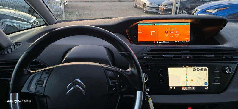 Citroen C4 Picasso 1.6 HDI WIRELESS CAR PLAY ANDROID AUTO WAZE , снимка 7 - Автомобили и джипове - 52529542
