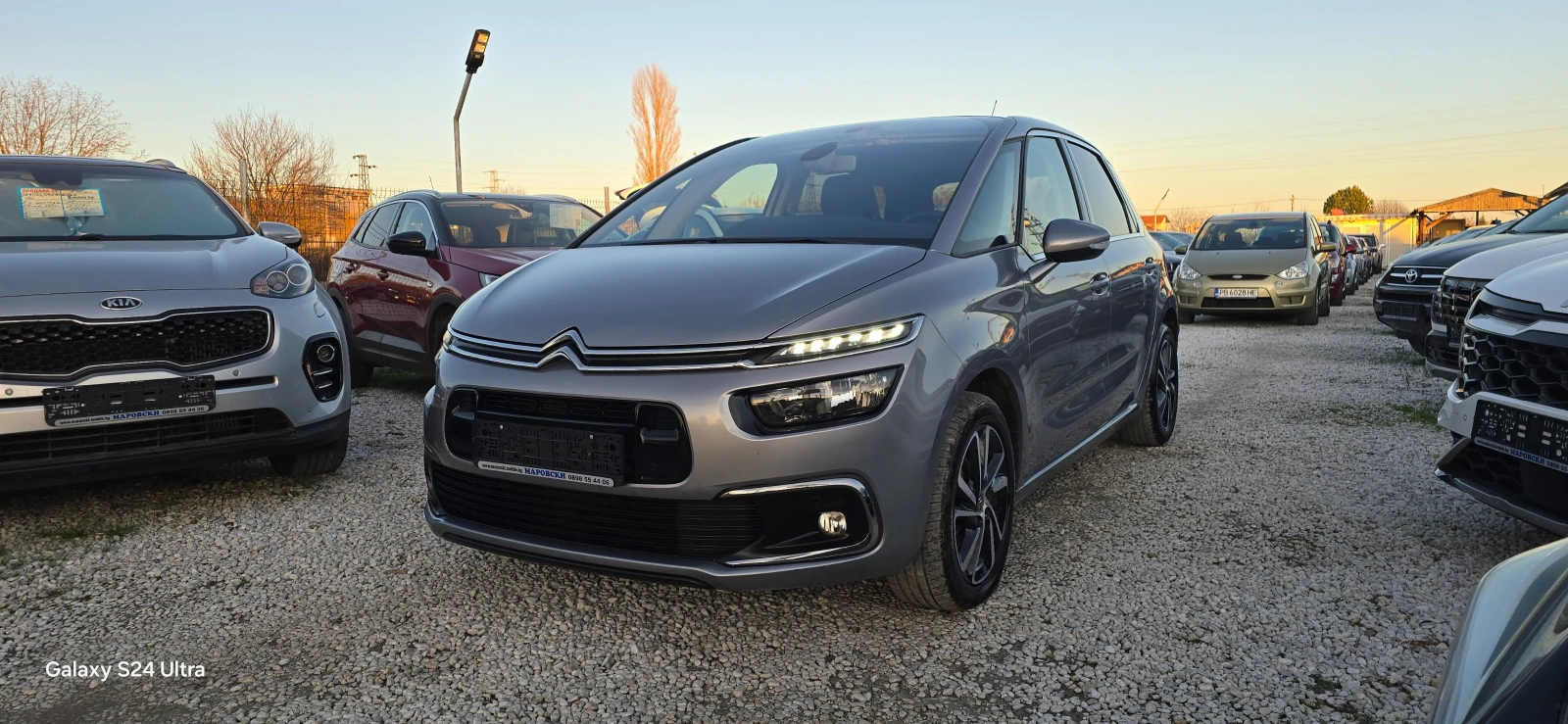 Citroen C4 Picasso 1.6 HDI WIRELESS CAR PLAY ANDROID AUTO WAZE , снимка 1