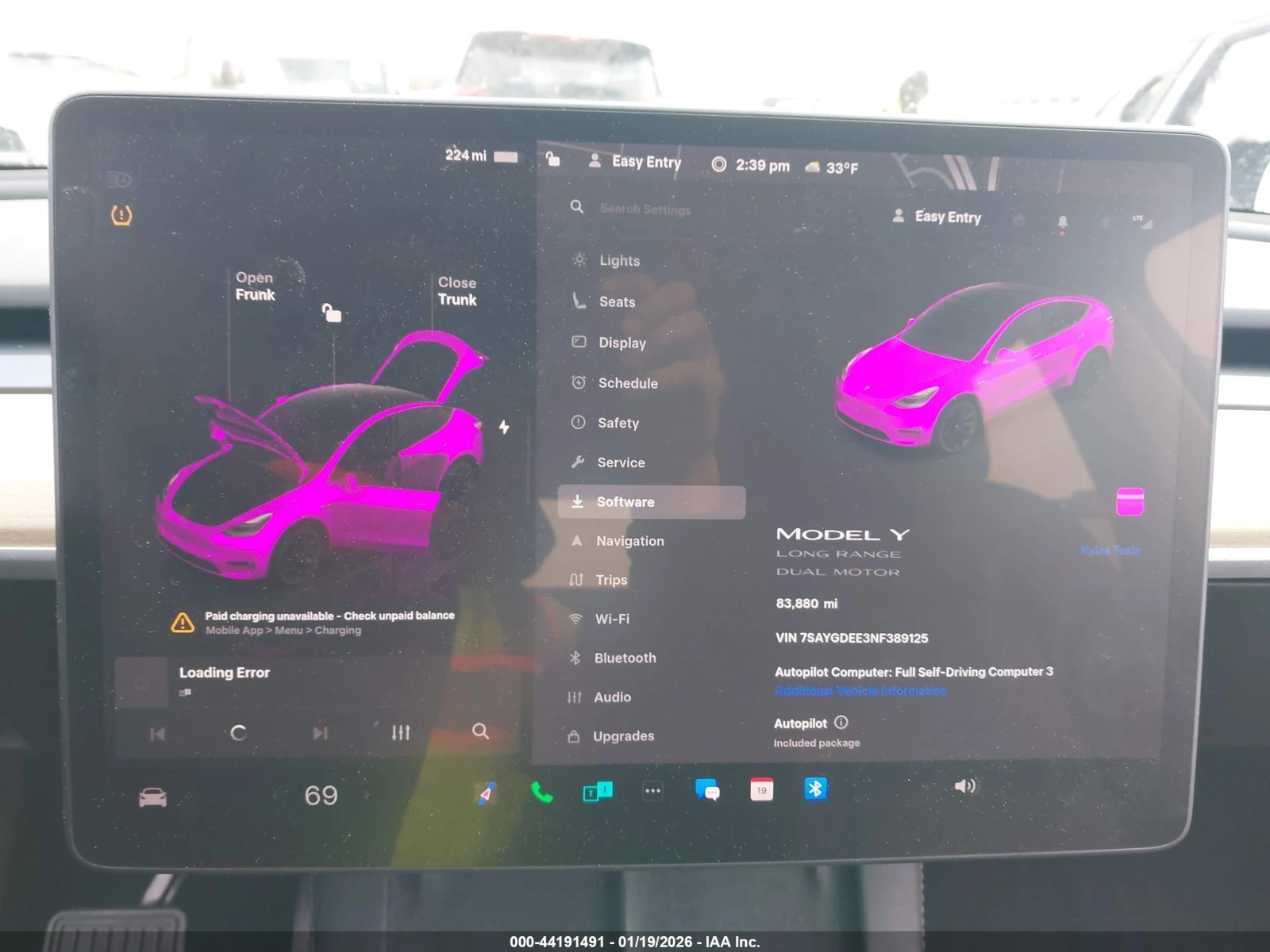 Tesla Model Y Long Range Dual Motor All-wheel Drive, снимка 10 - Автомобили и джипове - 54572750