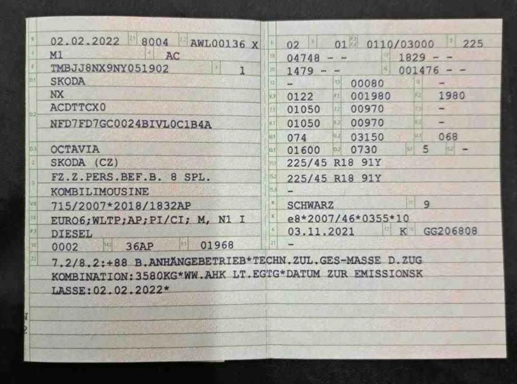 Skoda Octavia 2.0 TDI/150 PS/MATRIX/PDC/ACC, снимка 12 - Автомобили и джипове - 54710076