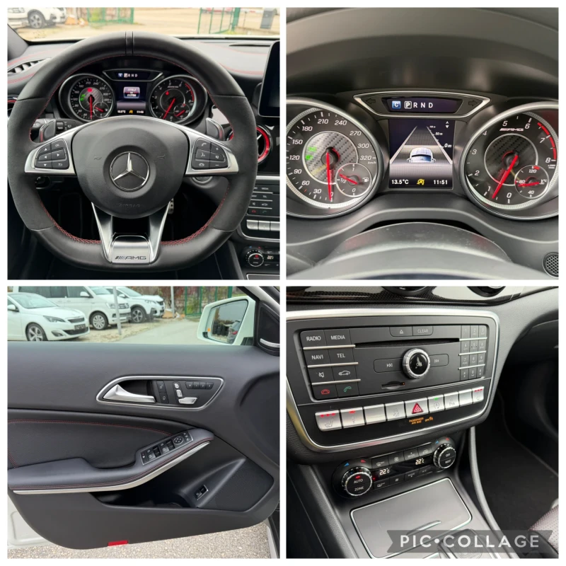 Mercedes-Benz GLA 45 AMG 4-MATIC FACELIFT + Швейцария+ , снимка 14 - Автомобили и джипове - 52354986