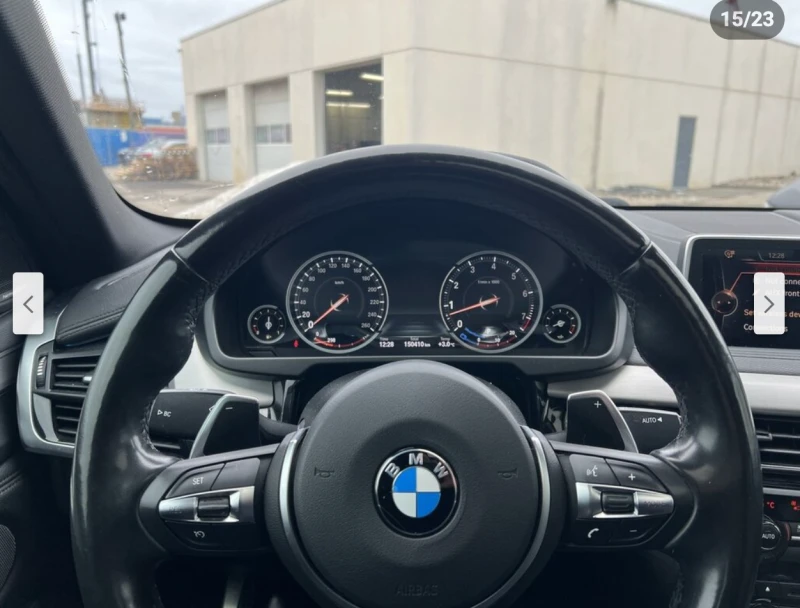 BMW X6 M* SPORT* HARMON* KARDON* МЪРТВА* ТОЧКА* ХЕДЪП* , снимка 10 - Автомобили и джипове - 53082706
