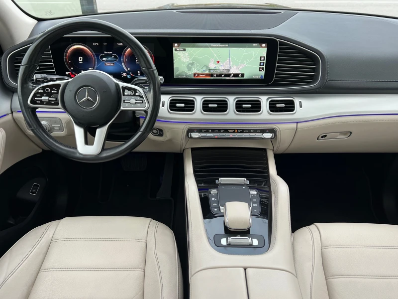 Mercedes-Benz GLE 350 d, 9G, 4-MATIC, AMG LINE, NIGHT PACK, 139000км-КАТ, снимка 9 - Автомобили и джипове - 53133317