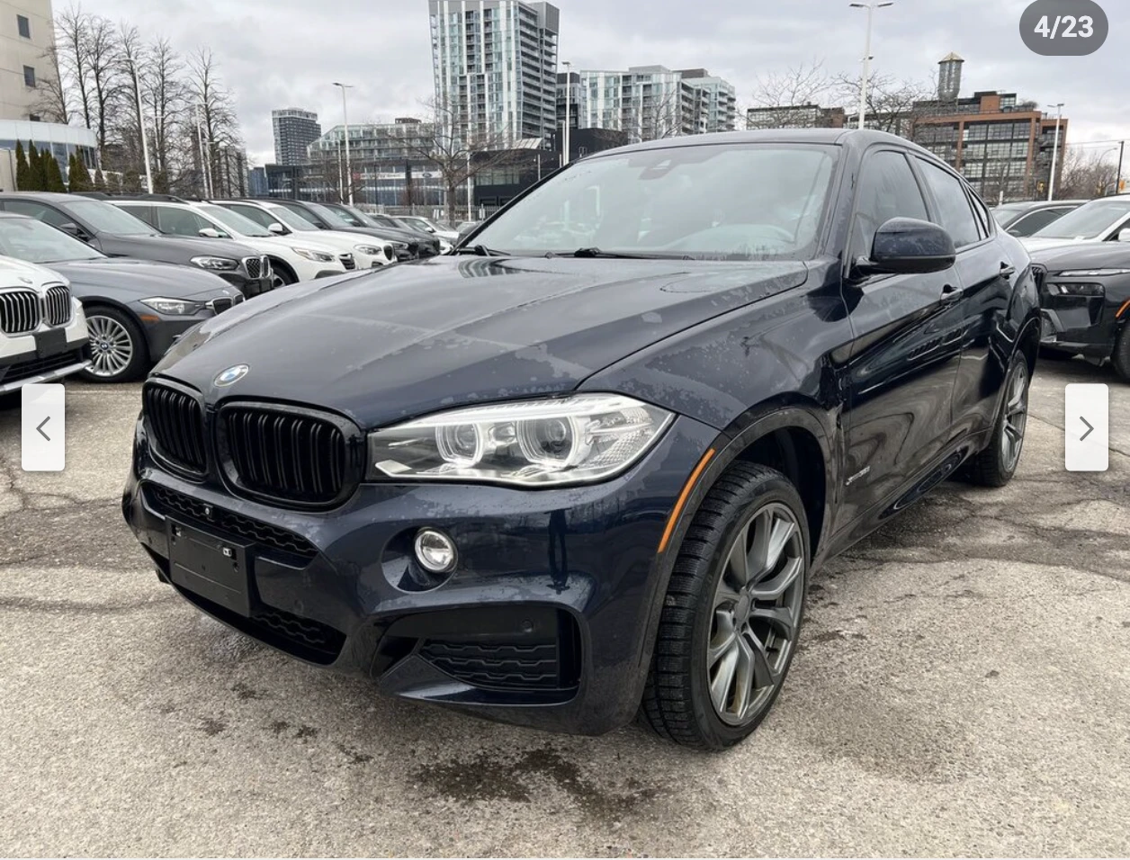 BMW X6 M* SPORT* HARMON* KARDON* МЪРТВА* ТОЧКА* ХЕДЪП* , снимка 1
