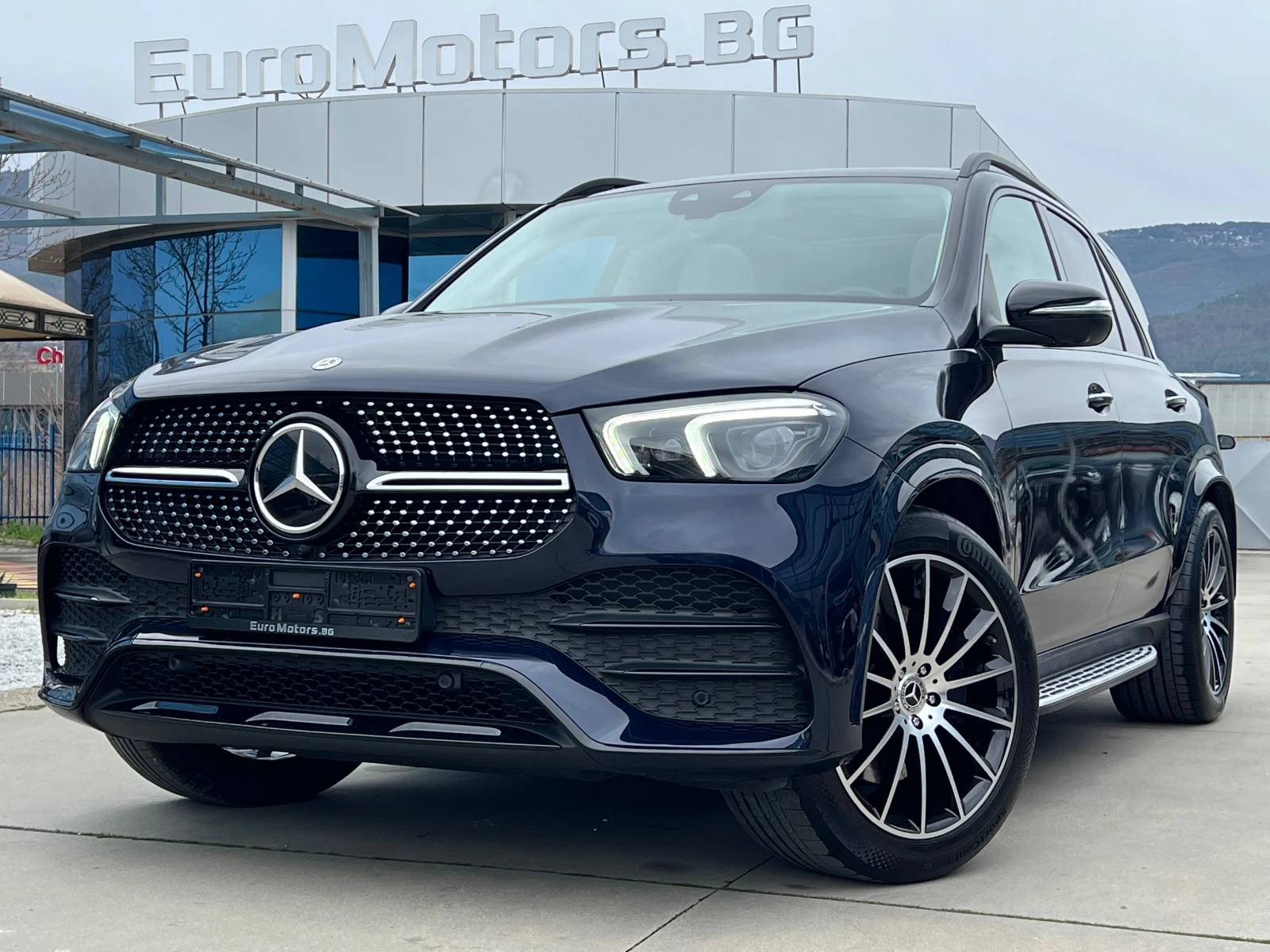 Mercedes-Benz GLE 350 d, 9G, 4-MATIC, AMG LINE, NIGHT PACK, 139000км-КАТ, снимка 1