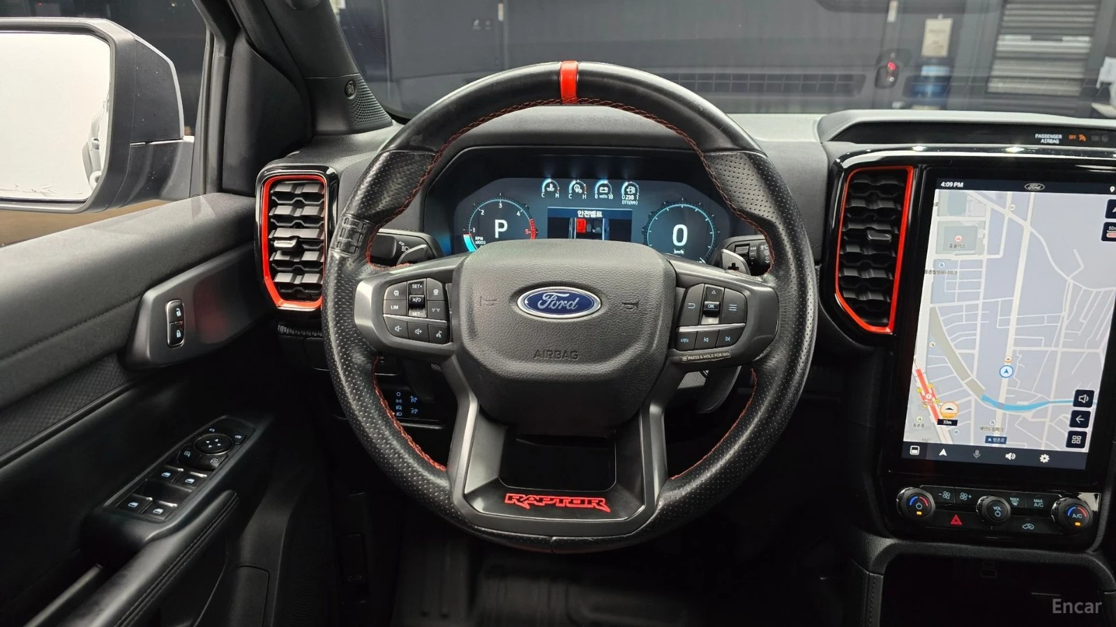 Ford Ranger 2.0* RAPTOR* КОЖА* ПОДГРЕВ* 360* LANE ASSIST* , снимка 13 - Автомобили и джипове - 55449982