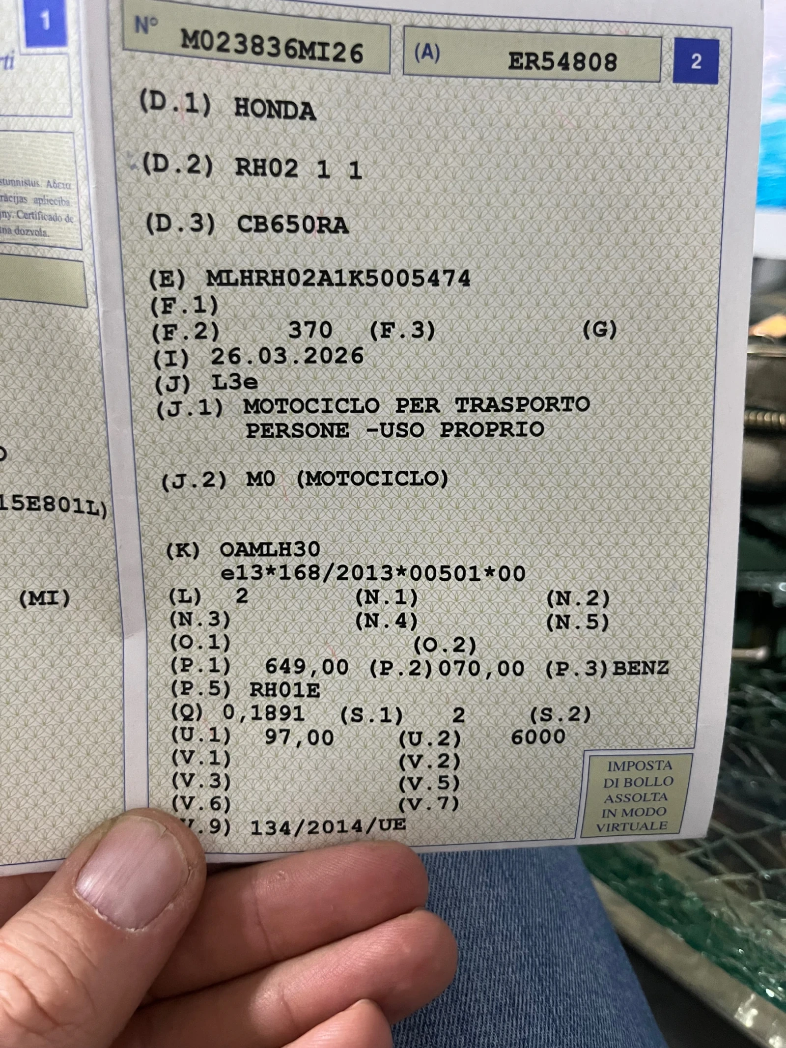 Honda Cb Cb650 r, снимка 9 - Мотоциклети и мототехника - 54000324