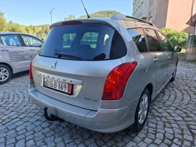 Peugeot 308 SW 1.6HDI-109к.с.ПАНОРАМА* 6ск.* 6+ 1* КЛИМАТРОНИК, снимка 5