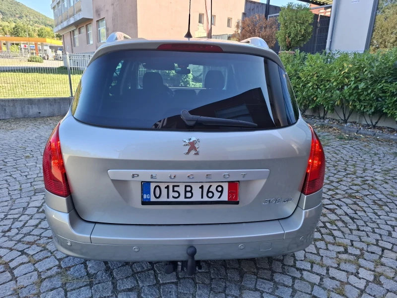 Peugeot 308 SW 1.6HDI-109к.с.ПАНОРАМА* 6ск.* 6+ 1* КЛИМАТРОНИК, снимка 4 - Автомобили и джипове - 51853060