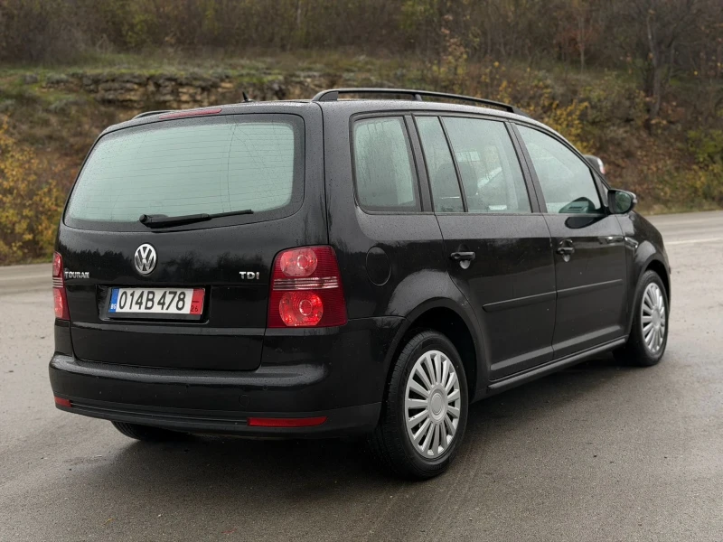 VW Touran 1, 9TDI 105k.c.КЛИМАТРОНИК 6 СКОРОСТИ ВНОС НА ХОД, снимка 6 - Автомобили и джипове - 52556909