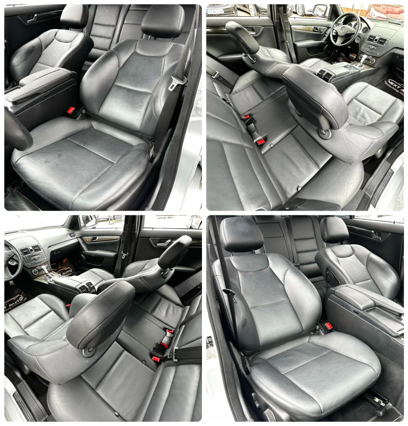 Mercedes-Benz C 350 3.5i 272HP 4MATIC NAVI КОЖА, снимка 12 - Автомобили и джипове - 52561556
