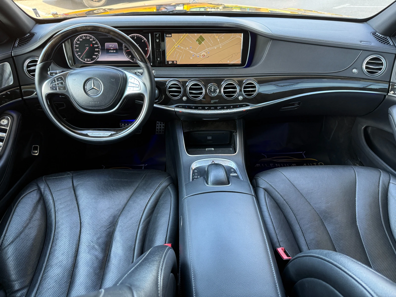 Mercedes-Benz S 350 CDI Long 6 МЕСЕЦА ГАРАНЦИЯ/AMG 258к.с. Дистроник, снимка 10 - Автомобили и джипове - 55501637