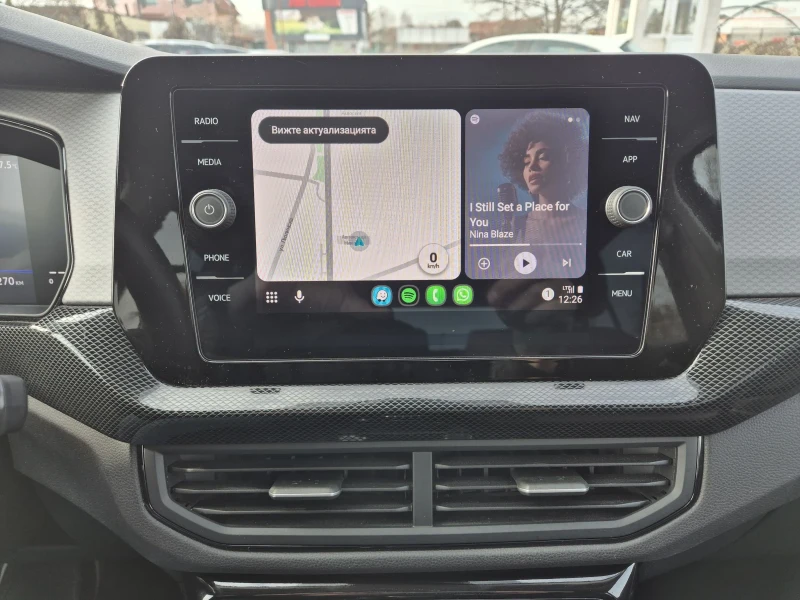 VW T-Cross ФЕЙСЛИФТ///ДИСТРОНИК///LED, снимка 10 - Автомобили и джипове - 52839355