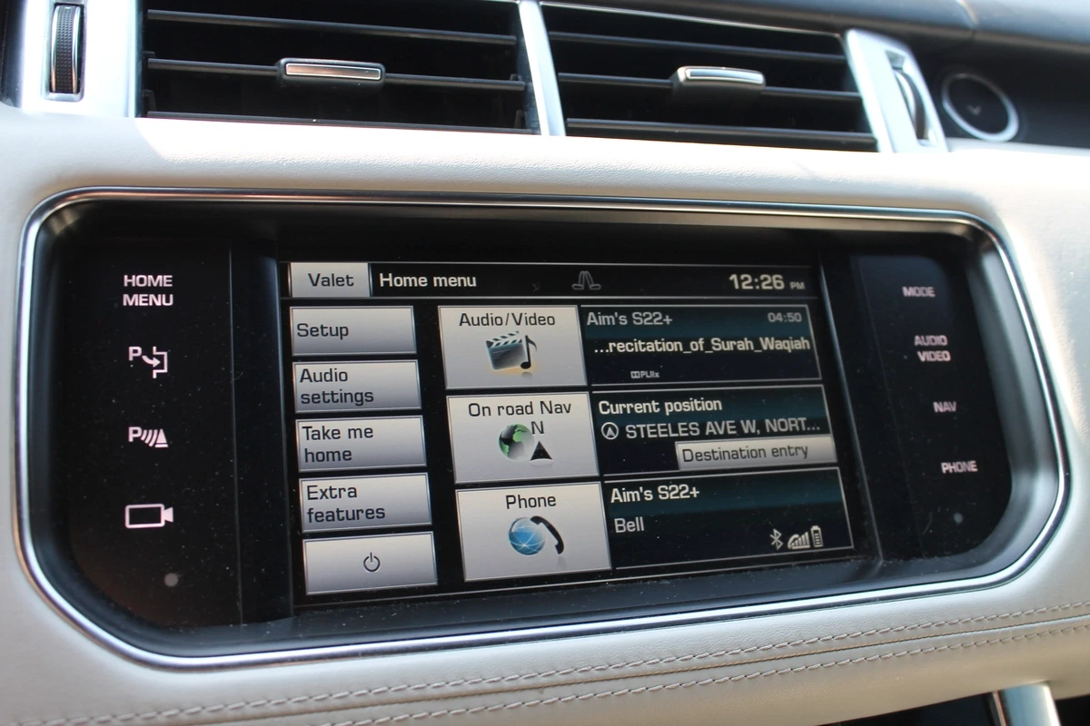 Land Rover Range Rover Sport Autobiography* OБДУХ* ПОДГРЕВИ* MERIDIAN* HuD* CAR, снимка 11 - Автомобили и джипове - 54141512