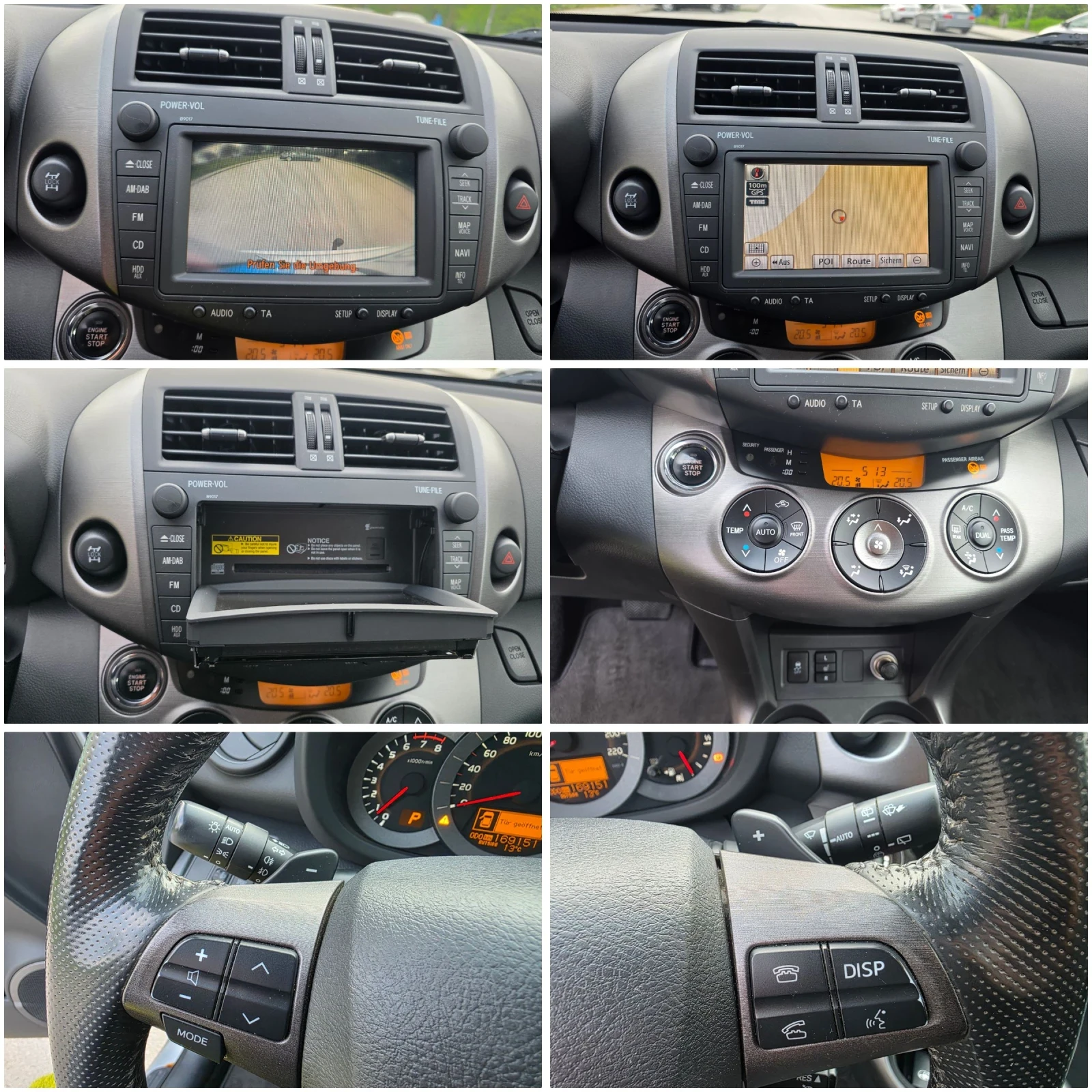 Toyota Rav4 169150км! Фейслифт, Вс.екстри!, снимка 13 - Автомобили и джипове - 54316182