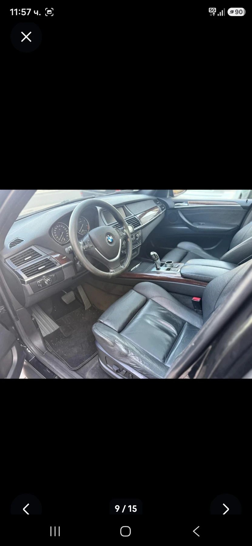 BMW X5 3.0D GERMANY PANORAMA RECARO 7 МЕСТА, снимка 10 - Автомобили и джипове - 55383505