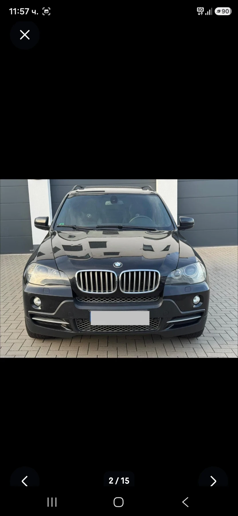 BMW X5 3.0D GERMANY PANORAMA RECARO 7 МЕСТА, снимка 2 - Автомобили и джипове - 55383505