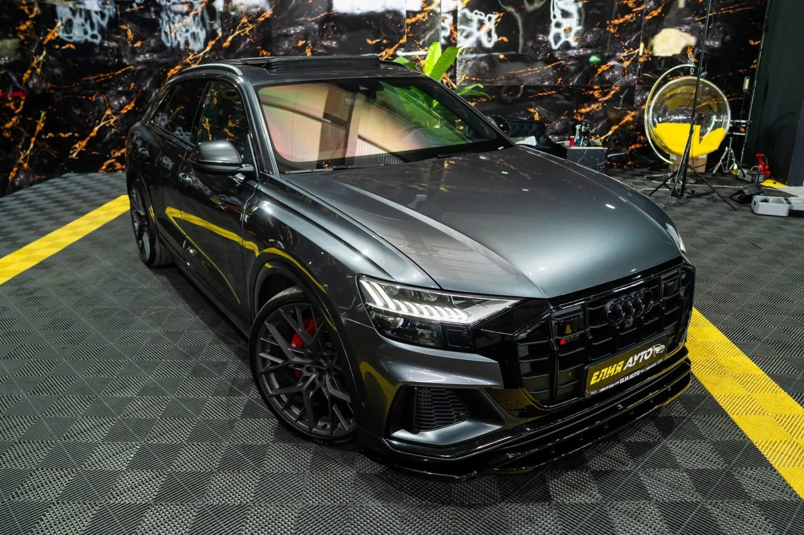 Audi SQ8 4.0D V8 MATRIX ПАНО B&O HUD ЛИЗИНГ 100% , снимка 2 - Автомобили и джипове - 55962359
