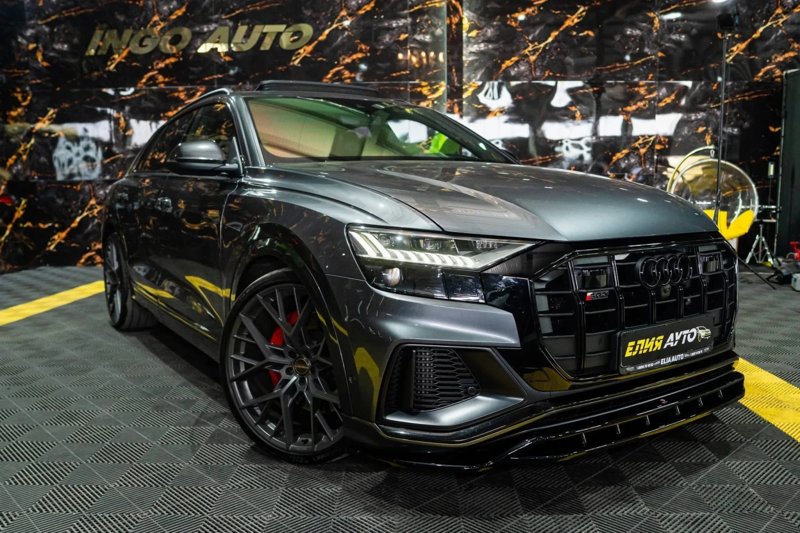 Audi SQ8 4.0D V8 MATRIX ПАНО B&O HUD ЛИЗИНГ 100% 