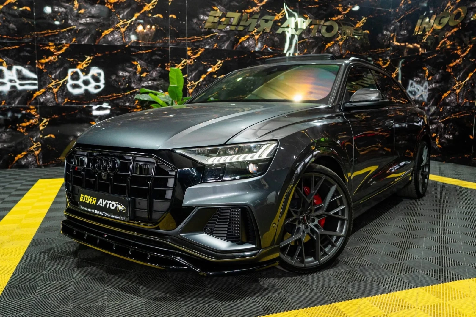 Audi SQ8 4.0D V8 MATRIX ПАНО B&O HUD ЛИЗИНГ 100% , снимка 4 - Автомобили и джипове - 55962359