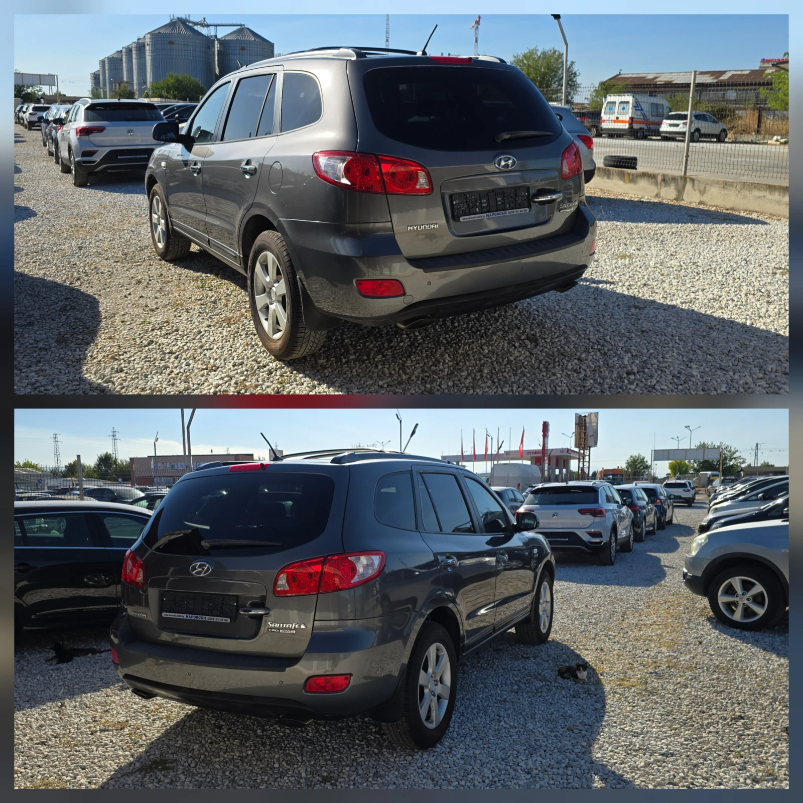 Hyundai Santa fe 2.2CRDI КОЖА/АВТОМАТ/4×4/ТОP, снимка 4 - Автомобили и джипове - 55981397