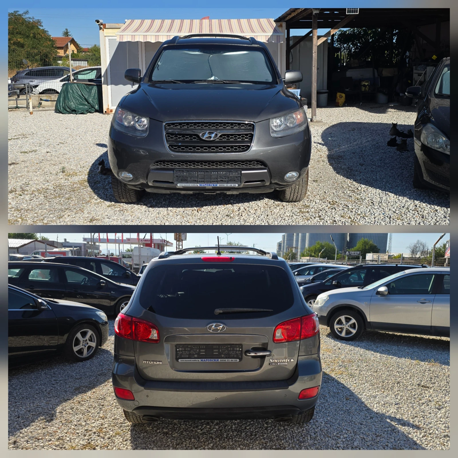 Hyundai Santa fe 2.2CRDI КОЖА/АВТОМАТ/4×4/ТОP, снимка 2 - Автомобили и джипове - 55981397